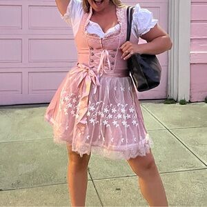 Pink Dirndl Dress (doesn’t include white undershirt) bought handmade from turkey